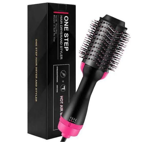 3-in-1 Hot Air Hair Dryer, Straightener & Curler